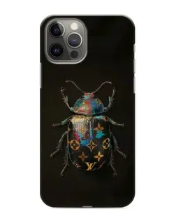 Чехол для iPhone 12 Pro Max с картинкой «LV — мраморный принт»