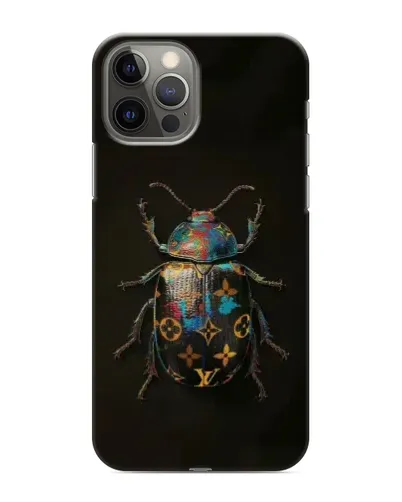 Чехол для iPhone 12 Pro Max с картинкой «LV — мраморный принт»