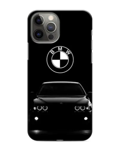 Чехол для iPhone 12 Pro Max с картинкой «BMW — взгляд из темноты»