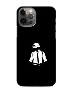 Чехол для iPhone 12 Pro Max с картинкой «PUBG — белый шлем»