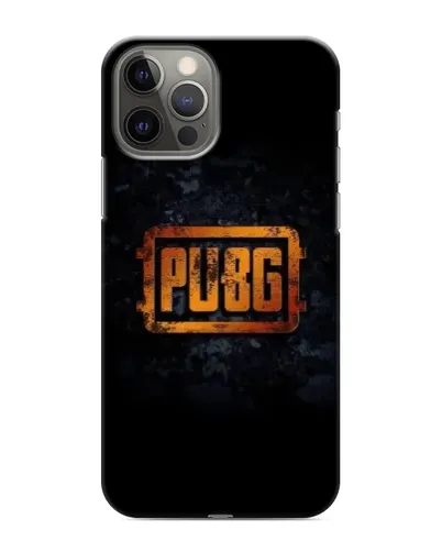 Чехол для iPhone 12 Pro Max с картинкой «PUBG — золотой логотип»