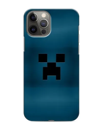 Чехол для iPhone 12 Pro Max с картинкой «Крипер текстура»