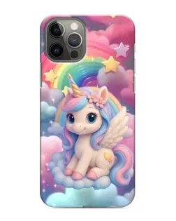 Чехол для iPhone 12 Pro Max с картинкой «Маленький единорог»