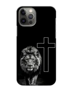 Чехол для iPhone 12 Pro Max с картинкой «Лев и Крест»