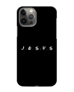 Чехол для iPhone 12 Pro Max с картинкой «Точки веры J.E.S.U.S.»