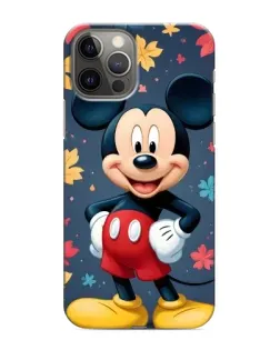 Чехол для iPhone 12 Pro Max с картинкой «Осенний Mickey Mouse»