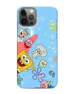 Чехол для iPhone 12 Pro Max с картинкой «Веселые пузырьки»