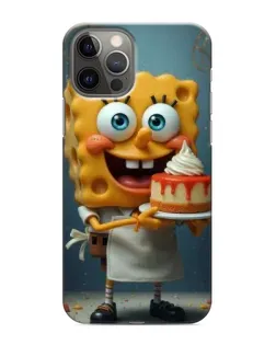 Чехол для iPhone 12 Pro Max с картинкой «Повар Спанч Боб»