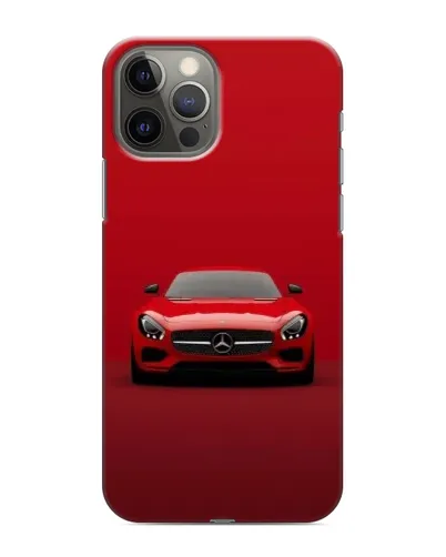 Чехол для iPhone 12 Pro Max с картинкой «Красный Mercedes AMG»