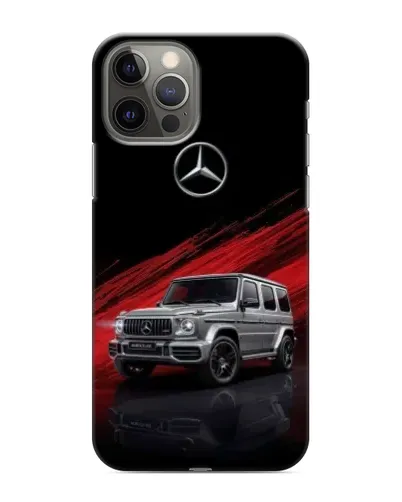 Чехол для iPhone 12 Pro Max с картинкой «Mercedes G-Class красный»