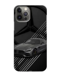 Чехол для iPhone 12 Pro Max с картинкой «Mercedes AMG — графика»