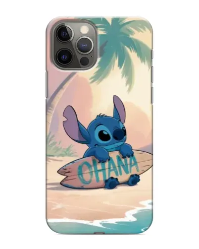Чохол для iPhone 12 Pro Max з картинкою «Стіч на серфі» Чохол для iPhone 12 Pro Max з картинкою «Стіч на серфі»