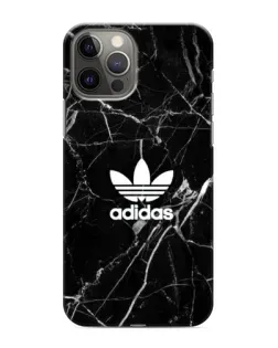 Чехол для iPhone 12 Pro с картинкой «Белый мрамор Adidas»