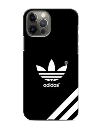 Чехол для iPhone 12 Pro с картинкой «Adidas с диагональными полосами»