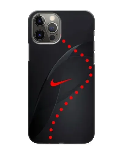 Чохол для iPhone 12 Pro з картинкою «Абстрактний дизайн Nike» Чохол для iPhone 12 Pro з картинкою «Абстрактний дизайн Nike»