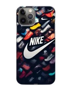 Чохол для iPhone 12 Pro з картинкою «Колекція кросівок Nike»