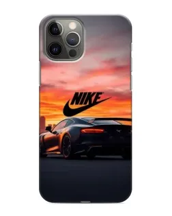 Чохол для iPhone 12 Pro з картинкою «Nike та суперкар»