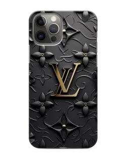 Чехол для iPhone 12 Pro с картинкой «Кожаная текстура LV»