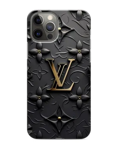Чехол для iPhone 12 Pro с картинкой «Кожаная текстура LV»