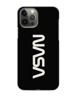 Чохол для iPhone 12 Pro з картинкою «NASA — вертикальний логотип»