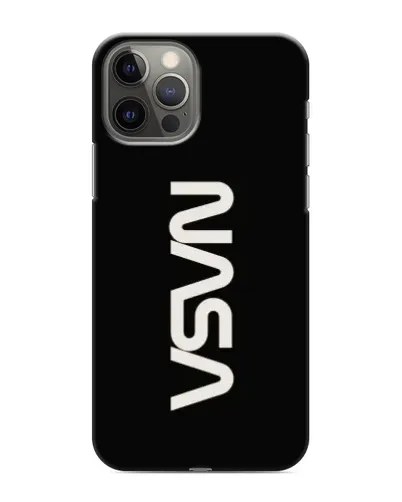 Чохол для iPhone 12 Pro з картинкою «NASA — вертикальний логотип» Чохол для iPhone 12 Pro з картинкою «NASA — вертикальний логотип»