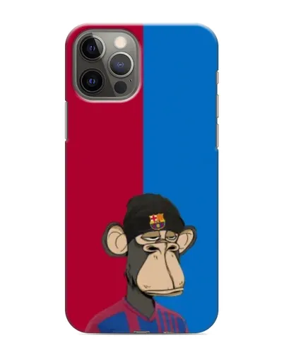 Чохол для iPhone 12 Pro з картинкою «Bored Ape — фанат Барси» Чохол для iPhone 12 Pro з картинкою «Bored Ape — фанат Барси»