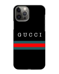 Чохол для iPhone 12 Pro з картинкою «Gucci — червоний пояс»