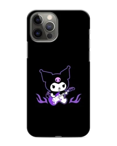 Чехол для iPhone 12 Pro с картинкой «Электрическая Kuromi»
