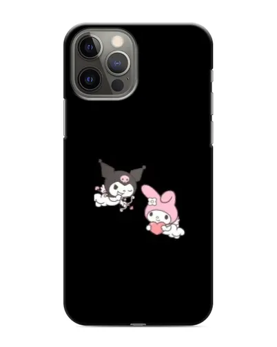 Чехол для iPhone 12 Pro с картинкой «My Melody и Kuromi»