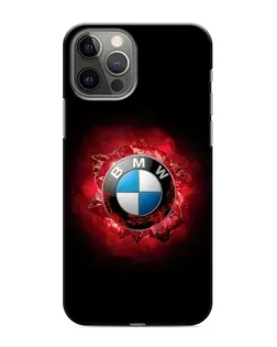 Чохол для iPhone 12 Pro з картинкою «Логотип BMW — спалах»