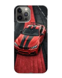 Чохол для iPhone 12 Pro з картинкою «BMW на червоній доріжці»