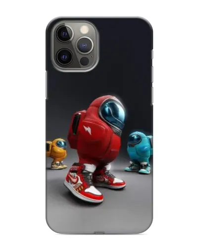Чохол для iPhone 12 Pro з картинкою «Among Us — 3D стиль»