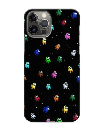 Чохол для iPhone 12 Pro з картинкою «Екіпаж Among Us»