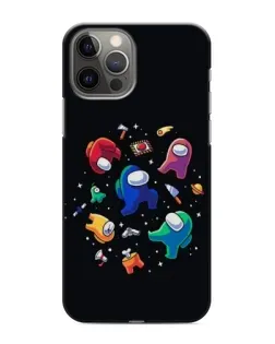Чохол для iPhone 12 Pro з картинкою «Among Us космос»