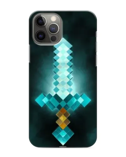 Чохол для iPhone 12 Pro з картинкою «Алмазний меч неон»