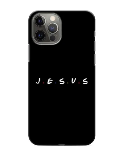 Чохол для iPhone 12 Pro з картинкою «Крапки віри J.E.S.U.S.» Чохол для iPhone 12 Pro з картинкою «Крапки віри J.E.S.U.S.»