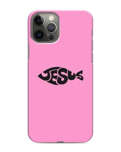 Чохол для iPhone 12 Pro з картинкою «Рожевий символ Jesus» Чохол для iPhone 12 Pro з картинкою «Рожевий символ Jesus»