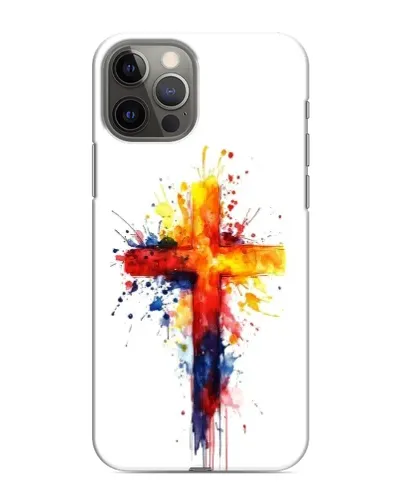 Чохол для iPhone 12 Pro з картинкою «Акварельний хрест» Чохол для iPhone 12 Pro з картинкою «Акварельний хрест»