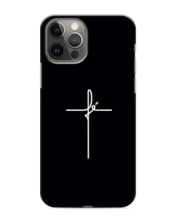 Чохол для iPhone 12 Pro з картинкою «Тонкий хрест»