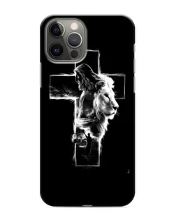 Чохол для iPhone 12 Pro з картинкою «Сяючий хрест Jesus»