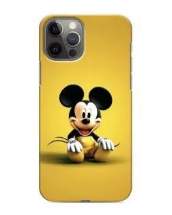 Чохол для iPhone 12 Pro з картинкою «Міккі на жовтому»