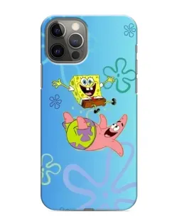 Чохол для iPhone 12 Pro з картинкою «Спанч Боб та Патрік»