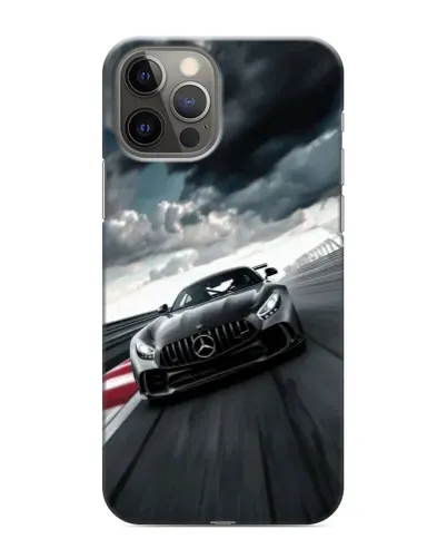 Чохол для iPhone 12 Pro з картинкою «Гоночний Mercedes AMG»