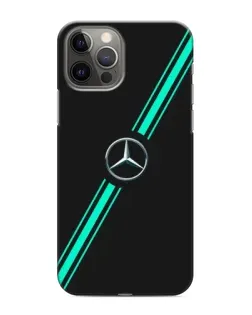 Чохол для iPhone 12 Pro з картинкою «Спортивні лінії Mercedes»