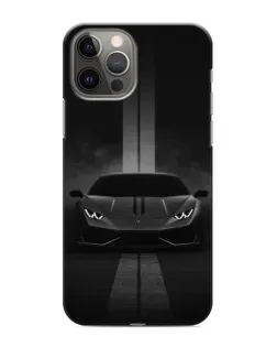Чохол для iPhone 12 Pro з картинкою «Lamborghini симетрія доріг»