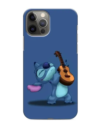 Чехол для iPhone 12 Pro с картинкой «Стич с укулеле»
