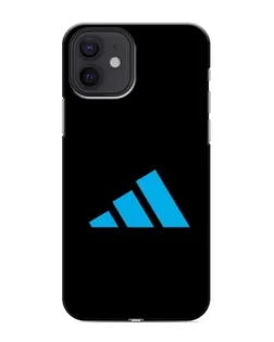 Чохол для iPhone 12 з картинкою «Adidas Cyan Logo»