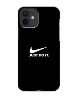 Чохол для iPhone 12 з картинкою «Мінімалізм від Nike»