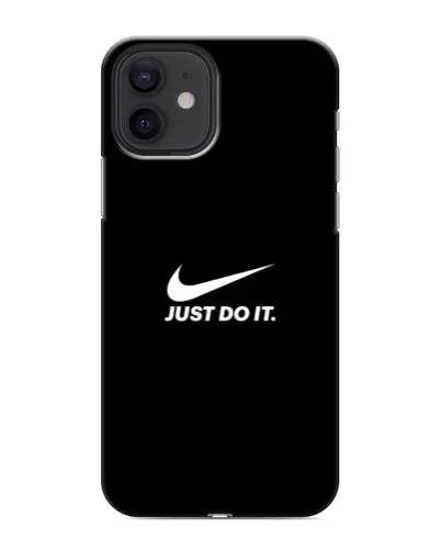 Чохол для iPhone 12 з картинкою «Мінімалізм від Nike»