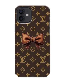 Чохол для iPhone 12 з картинкою «LV з бантом»